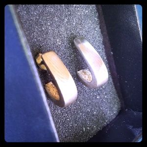 Sterling Silver Earrings - 1.5 cm